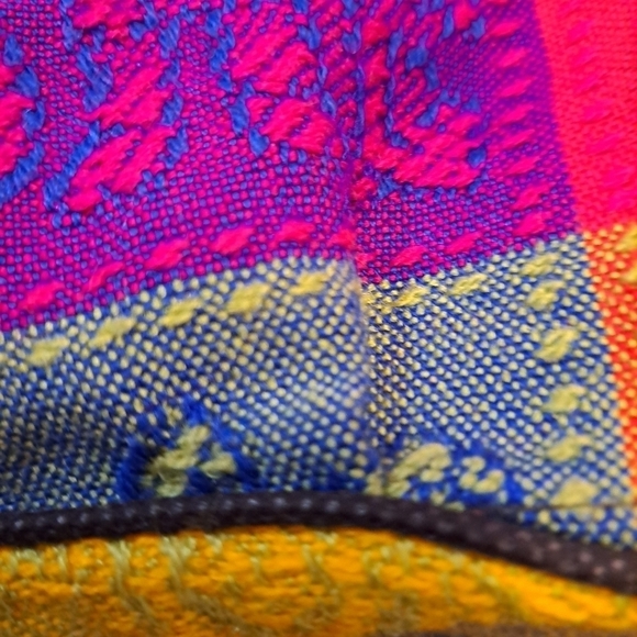 Vibrant Patchwork Satchel Bag - Picture 11 of 11